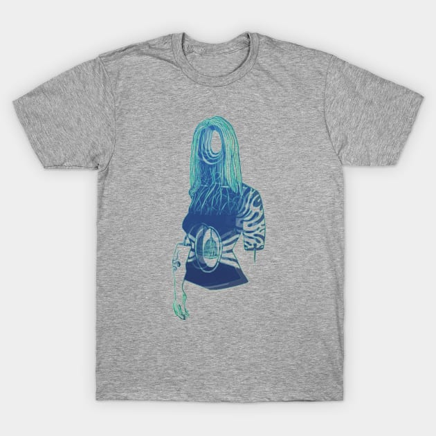 Faceless T-Shirt by minniemorrisart